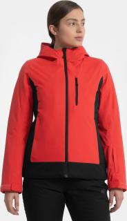 Dámská lyžařská bunda 4F H4Z22-KUDN002 červená Barva: Červená, Velikost: L