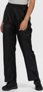 Dámské kalhoty Regatta RWW158  Pack It O/Trs černé Barva: Černá, Velikost: XL