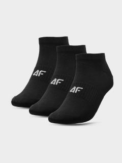 Dámské ponožky 4F SOD302 Černé (3 páry) Barva: Černá, Velikost: 35_38