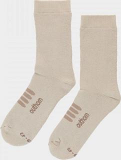 Dámské trekingové ponožky Outhorn OTHAW22UFSOU011 bílá Barva: Bílá, Velikost: 43-46