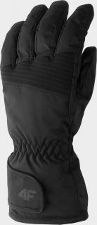 Pánské lyžařské rukavice 4F H4Z22-REM001 černé Barva: Černá, Velikost: L