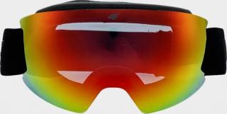 Pánské snowboardové brýle 4FAW22AGOGM014 černé Barva: Černá, Velikost: one size