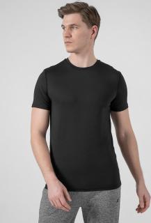 Pánské tričko 4F H4L22-TSMF351 černé Barva: Černá, Velikost: L