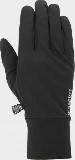 Sportovní rukavice 4F REU106 Černé Barva: Černá, Velikost: XS