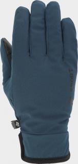 Unisex rukavice 4F REU100 Modré Barva: Modrá, Velikost: XS