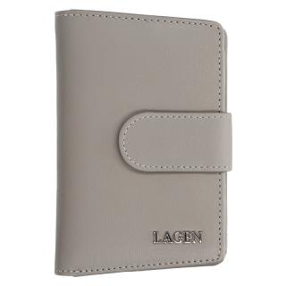 Dámská kožená peněženka Lagen 50313 CT, grey