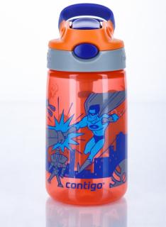 Dětská lahev Contigo Autospout HL James 420 oranžová