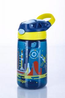 Dětská lahev Contigo Autospout HL James 420 tmavě modrá vesmír