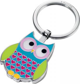 Klíčenka Troika Owl Rosy