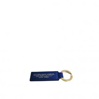 Kožená klíčenka Key-ring Line Blue Royal, A.G. SPALDING & BROS.