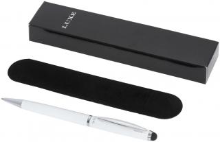 Kuličkové pero stylus Luxe, white solid