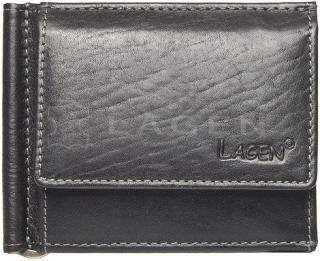 Lagen Pánská kožená peněženka dolarovka black 1999 T