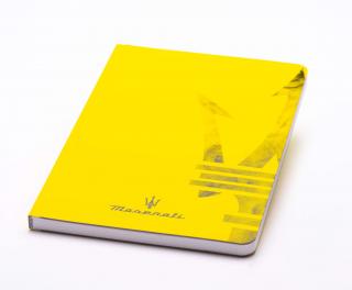 Notebook Pininfarina A5 linkovaný, žlutý