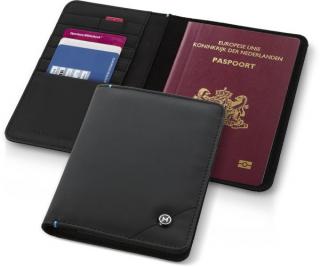 obal Marksman na doklady i cestovní pas - černý