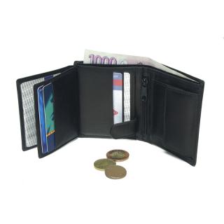 Pánská peněženka kožená - Lagen 02310004, černá