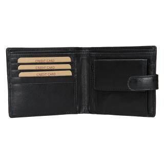 Pánská peněženka kožená, Lagen E-1036 black