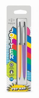 Parker Jotter Originals Pop Art Pen - Purple & Orange, 2x kuličkové pero