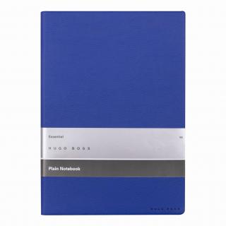Poznámkový zápisník Hugo Boss Essential Storyline modrý, tečkovaný