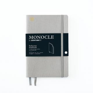 Zápisník Monocle by Leuchtturm1917 Paperback B6+, šedý tečkovaný