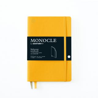 Zápisník Monocle by Leuchtturm1917 Paperback B6+, žlutý tečkovaný