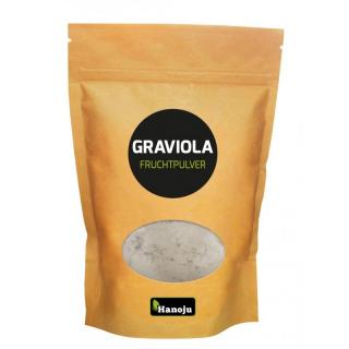 Anona - Graviola prášek z plodů 250g Hanoju (Annona muricata L., Guanábana, Anona, Graviola)