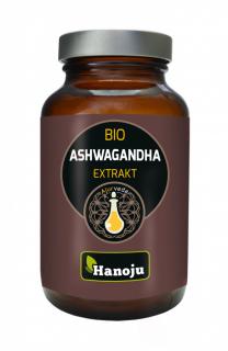 ASHWAGANDHA (Ašvaganda) extrakt 90 Vkaps | Hanoju (Withania somnifera - Indický ženšen )