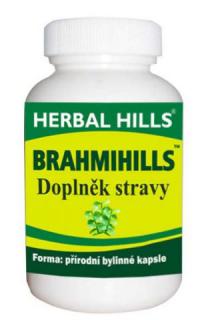 BRAHMIHILLS (Bacopa monnieri) 60 Vegan kapslí | Herbal Hills (PAMĚŤ, INTELEKT, RELAX, TONIKUM, DETOX)