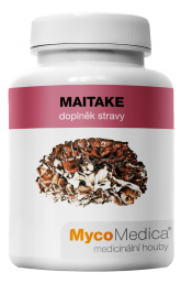 Maitake 20:1 extrakt 90 kapslí á 500mg extraktu  | Mycomedica (lat. Grifola frondosa, min.30% polysacharydů (250mg/g))