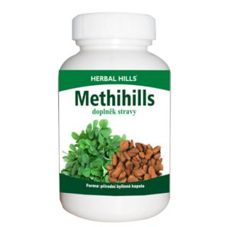 Methihills (Pískavice řecké seno) 60 VegKaps | Herbal Hills (Trigonella foenum graecum, Methi, )