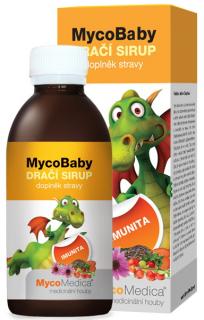 MycoBaby - Dračí sirup 200ml | MycoMedica (imunita, celkové posílení, dychací systém, )
