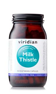 Ostropestřec - Milk Thistle 90 Veg.kapslí | Viridian (Ostropestřec Mariánský - očista jater)
