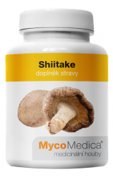 Shiitake extrakt 90 kaps | MycoMedica (Houževnatec jedlý (šitake), Shii-take, Lentinula edodes)