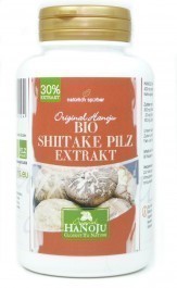 Shiitake extrakt BIO 60 Vkaps | Hanoju (Houževnatec jedlý (šitake), Shii-take, Lentinula edodes)