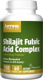 Shilajit komplex kyseliny fulvové 250mg, 60 Vkaps., JARROW (Shilajit, Silajit, Mumijo, Mumiyo, mumio, momia)