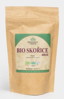 Skořice Bio, pravá cejlonská mletá 100g, Organic India