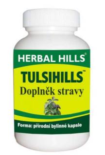 TULSIHILLS (60 veg.kaps) | Herbal Hills (Bazalka posvátná - Ocimum sanctum, Ocimum basilicum)