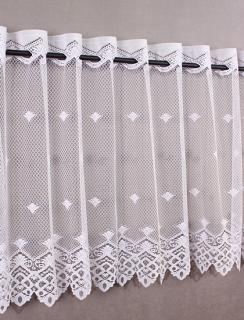 Bytovyshop Vitrážková záclona vzor 4738– metráž Velikost: 80cm