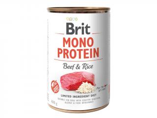 Brit Mono Protein Beef & Rice 400g