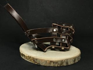 Palkar kožený náhubek pro psy vel. 1 20 cm x 6 cm hnědá (Palkar kožený náhubek pro psy vel. 1 20 cm x 6 cm hnědá)