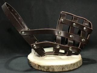 Palkar kožený náhubek pro psy vel. 4 32 cm x 9 cm hnědá (Palkar kožený náhubek pro psy vel. 4 32 cm x 9 cm hnědá)