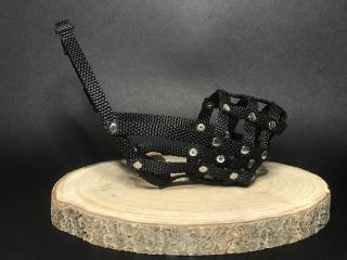 Palkar nylonový náhubek pro psy vel. 1 18 cm x 6 cm černá (Palkar nylonový náhubek pro psy vel. 1 18 cm x 6 cm černá)