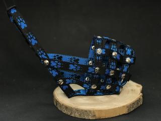 Palkar nylonový náhubek pro psy vel. 2 22 cm x 7,5 cm černo-modrá (Palkar nylonový náhubek pro psy vel. 2 22 cm x 7,5 cm černo-modrá)