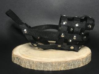 Palkar nylonový náhubek pro psy vel. 5 33 cm x 11,5 cm černá (Palkar nylonový náhubek pro psy vel. 5 33 cm x 11,5 cm černá)