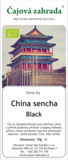 China Black Sencha - černý čaj černý čaj 70g