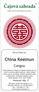 China Keemun Congou - černý čaj černý čaj 500g
