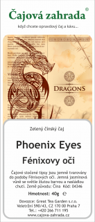 China Phoenix Eyes - Fénixovy oči - zelený čaj