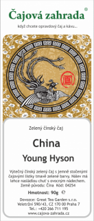 China Young Hyson - zelený čaj zelený čaj 500g