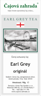 Earl Grey - černý ochucený čaj černý čaj 1000g