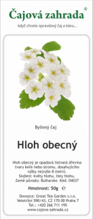 Hloh obecný - bylinný čaj