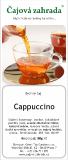 Honeybush Cappuccino honeybush čaj 500g